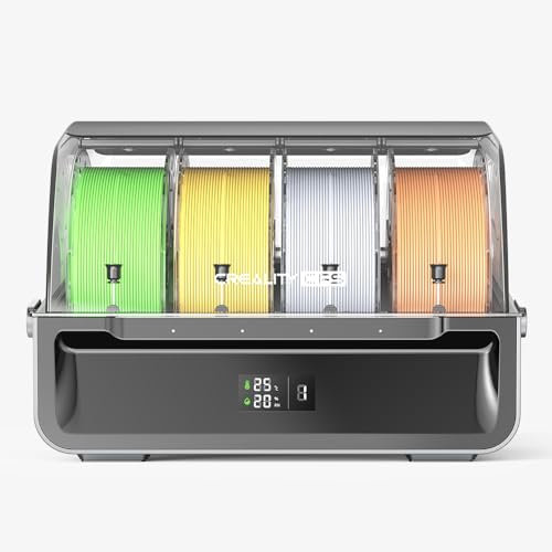 Creality CFS Multi Color 3D Printer Automatically Filament System, Anti-Moisture Filament Storage, Supports 4 Parallel Devices for 16 Color Printing, Compatible with Creality K2 Plus 3D Printer