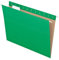 Pendaflex Recycelte Hängemappen, Briefgröße, Hellgrün, 1/5 Schnitt, 25/BX (81610)