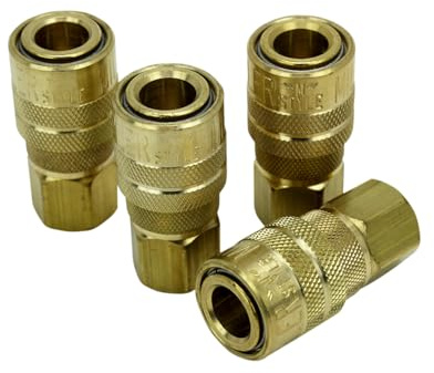Milton S-715-4 1/4 FNPT M Style Coupler - Pack of 4