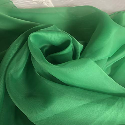 Megachest TAILORED VOILE WINDOW SCARF PELMET (fern GREEN, 56X118X1 Panel)