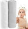 Dreamzie - Spannbettlaken 60x120 Baby 2er Pack - Baumwolle Oeko Tex Zertifiziert - Weiß und Grau - 100% Jersey Spannbettlaken 60x120cm