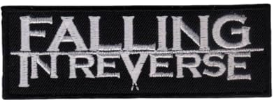 LipaLipaNa Falling In Reverse Post Hardcor Aufnäher Besticktes Patch zum Aufbügeln Applique