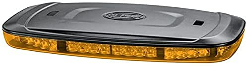 HELLA 2RL 014 565-201 LED-Warnleuchte - Mini Lightbar - 12/24V - gelb - Schraubanschluss - Kabel: 500mm - Anbau