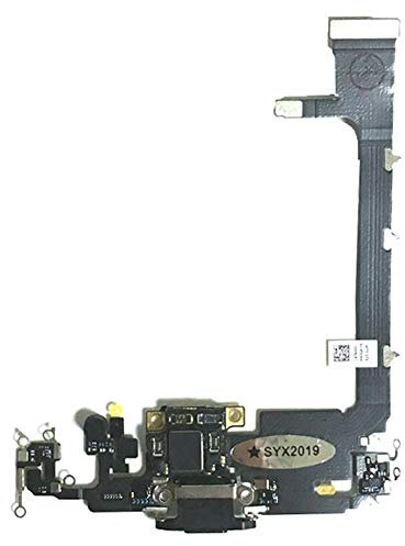 Für iPhone 11 Pro - Schwarz Ladeanschluss Flex