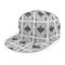 Oaieltj Unisex Baseballkappe Damen Herren Junge Mädchen Mode verstellbar 3D gedruckt Flat Bill Baseball Cap, Poker-Poker-Liebhaber, Vintage-Stil, One size