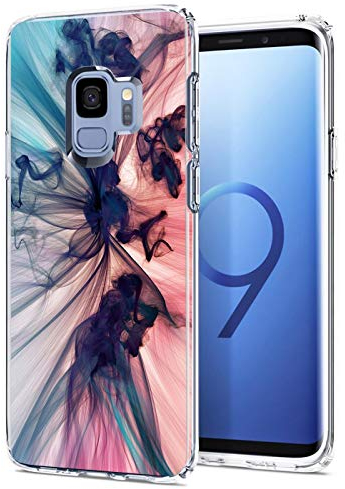 CoolGadget Motiv Hülle für Samsung Galaxy S9 - Motiv 03 Designhülle, Anti-Fingerprint, Slim Fit Schutzhülle mit Erhöhtem Kamerarand, Stoßfest, Kratzschutz