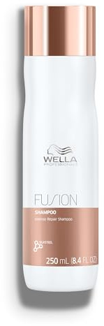Wella Professionals Fusion Intense Repair Shampoo for Damaged Hair | Repairs, Strengthens & Protects Against Breakage for Smooth, Silky Hair | 8.4 Fl Oz