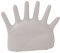 Uziqueif Hand Schmuckständer, Schmuck Hand Form Ständer, Keramik Hand Schmuckhalter im Handformat für Armbänder, Ketten, Ring, Uhren, Schmuck, Armband Display Aufbewahrung,Weiß