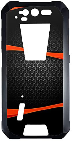 Auotu Case with Camera Protection Soft TPU Silicone Case Cover for Unihertz Tank 4G Rugged Smartphone (Mode 3)