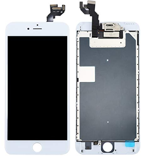 iPartsBuy 4-in-1 für iPhone 6S Plus (Frontkamera + LCD (Century) + Rahmen + Touchpad) Digitalisierer Montage (schwarz)