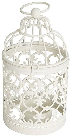Xnferty Portavelas de Metal Pequeño Portavelas Tealight Linterna Patrón Hueco Portavelas de Metal Decorativo Portavelas Portavelas de Metal Vintage Portavelas Decorativo Decoración Birdcage