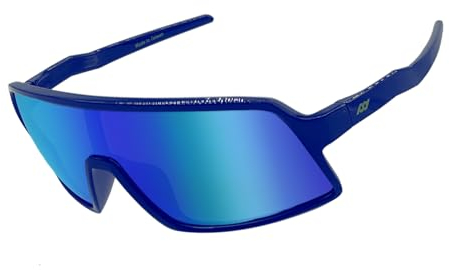 XII WY Gafas de Sol Deportivas para Niños y Jóvenes - Marco TR90 Ligero UV400 para Béisbol y Ciclismo