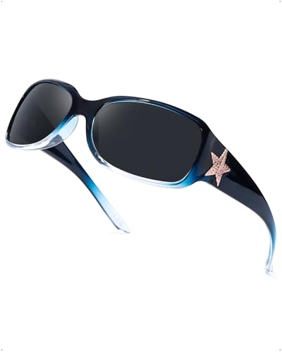 Myiaur Damen Sonnenbrille Vintage Runde Sonnenbrille UV400 Schutz Klassisches Brille