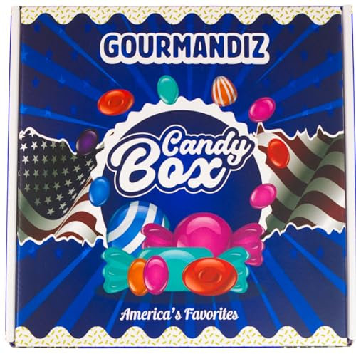 Amerikanische Süßigkeiten Box - Süßigkeiten Box mit sauren und explosiven Bonbons – Ausgewählte, ultrazuckrige und außergewöhnliche Leckereien (Zingy box)