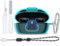 Secure Lock Case for New Bose QuietComfort Earbuds Case(2024), Clear TPU Shockproof Protective Cover for Bose QuietComfort Earbuds 2024 with Cleaning Kit& Keychain&Lanyard (Clear Blue)
