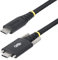 StarTech.com 10ft (3m) USB-C Charging Cable, Side Screw Locking, 240W (5A) PD EPR, Dual-Layer Silicone/Braided Jacket, Laptop Charger Cord, USB-IF Certified