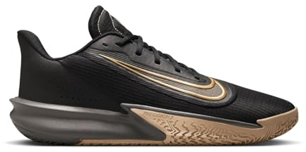 NIKE FN4322-006 Precision 7 Men Black/Metallic Gold-Parachute UK 7