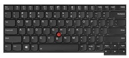 Bürorechner24 beleuchtete Ersatztastatur kompatibel mit Lenovo T470, T480 | beleuchtet | QWERTY | US |