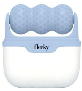 FLEEKY Ice Roller Gesicht – Eisroller gegen Tränensäcke & Falten – Gesichtsmassage Roller für Anti-Aging, Gesichtsstraffung & Face Icing – Ideal für unterwegs