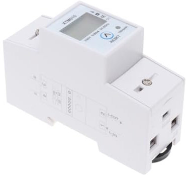 POPETPOP Energiezähler Digital Lcd-display a Stromzähler Für Innenräume Nach Standard