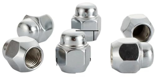 Pernos Rueda,Tornillos Antirrobo Coche Tuercas de Rueda M12x1,25 for 28365FE001 28171AJ000(Nuts 5pcs)