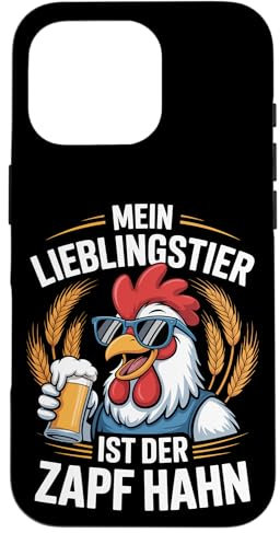 Lieber voll | Mein Lieblingstier ist der Zapf Hahn | Bier Hülle für iPhone 16 Pro