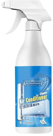 Espuma de limpieza de aire acondicionado - spray de aire acondicionado | Cleaner de bobina HVAC | Unidades de evaporador de condensador de servicio pesado Solución de espuma | Fórmula potente para