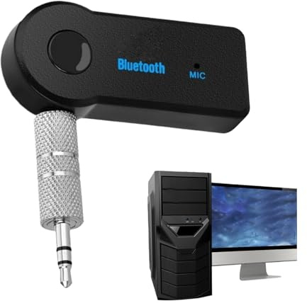 Zegaqae Ricevitore per auto senza fili | ricevitore audio da 3,5 mm | lettore musicale elettronico automobilistico, accessorio interno universale per cuffie e impianti stereo per la casa