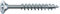 SPAX Schrauben mit T-STAR plus Senkkopf, Teilgewinde, Blank Verzinkt, 3,5 x 45 mm, 1000 Stück