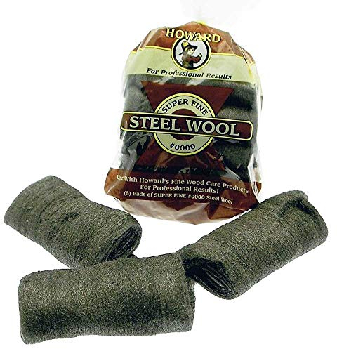 Howard 210493 stwl Grade 0000 Stahlwolle 8 Stück