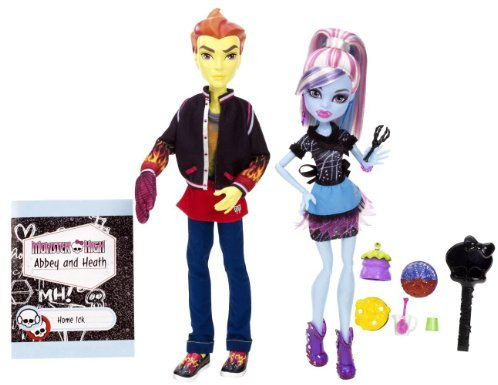 Monster High Home Ick Abbey Bominable & Heath Burns 2-Pack by Mattel [Toy] by Mattel
