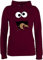 Pullover Damen Hoodie Frauen - Sprüche Statement - Bevor du fragst: Nein - L - Burgundrot - Emo Sachen Statement-Pullover mit Aufschrift nö Hoody Coole Sache Statements no Kapuze