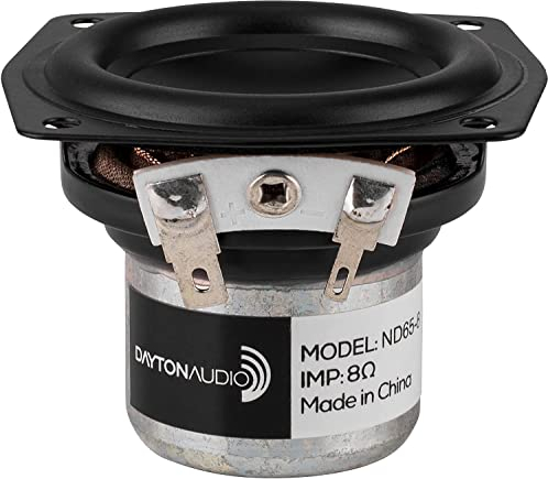 Dayton Audio ND65-4 2-1/2 Aluminum Cone Full-Range Driver 4 Ohm