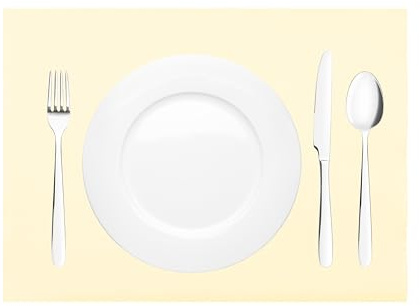 Sovie HORECA Tischset in Creme aus Linclass Airlaid 40x30cm – 100 Stück – hochwertige Einweg Platzsets in Stoffoptik für Gastronomie, Hotel, Hochzeit & Festliche Anlässe