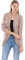 Malito Donna Cardigan Lungo Oversize Look Giacca Gilet 5021 (Rosa)