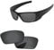 PapaViva Verres de rechange pour lunettes de soleil Oakley Fuel Cell OO9096, noir uni, Fuel Cell