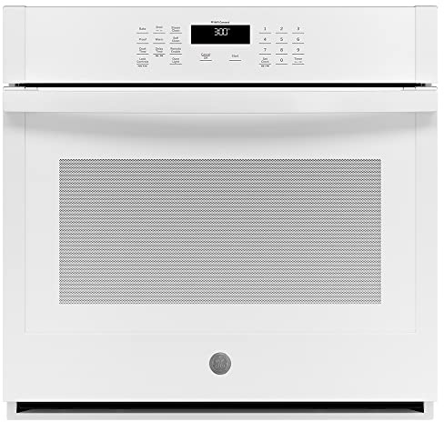 30 in. Smart Single Electric Wall Oven Self-Cleaning in White