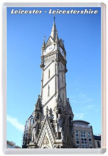 Leicester - Leicestershire - 96 x 67mm - Jumbo Fridge Magnet/Magnets BBSFM549