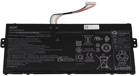 KT.00305.012 Original Acer Batterie 41Wh (AP19A8K) pour Chromebook Spin 511 (R752T), 11 (CP311-2H)