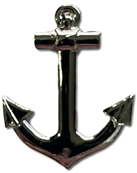 GBJUK 3D-Anstecknadel mit Schmetterlingsverschluss auf der Rückseite, Metall
