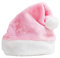 Alaurbeauty Weihnachtsmütze für Erwachsene Kurze Plüsch Weihnachtsmütze Familie Lustige Weihnachtsmützen Weihnachtsmann Kostümzubehör (A-Pink, one Size)