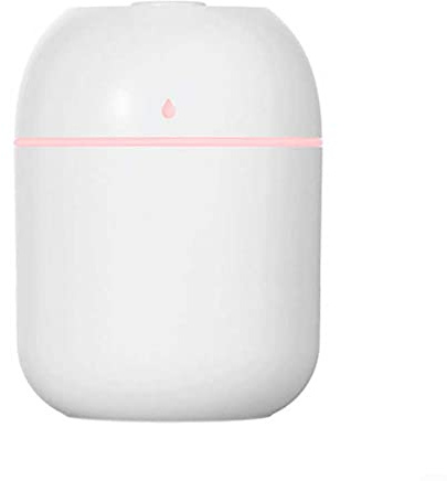 Umidificatore per camera da letto, 220 ml, semplice Cool Mist Aroma Air Oil, umidificatore per camera da letto, bianco