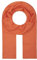 Majea Tuch Lima schmal geschnittenes Damen-Halstuch uni Schal einfarbig Sommerschal Sommer Halstuch (880010) (orange)