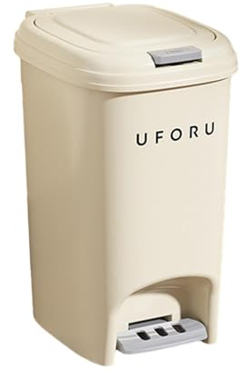 MagiDeal Poubelle à pédale, conteneur à ordures, poubelle étanche, poubelle de cuisine, corbeille à déchets pour la maison, le bureau et l'étude, 10L