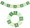 EASY JOY Gender Reveal Party Banner Babyparty Girlande Boy Babyshower Banner Salbeigrün Gender Reveal Party Taufe Dekoration (Boy)