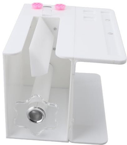 HURRISE Eyelash Separator Machine, Wide Lash Fan Maker Root Splitter, Acrylic Eyelash Extension Splitting Machine with Extensions Board (White)