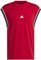 adidas Herren Basketball All World Sleeveless Tank, Team Power Red 2 / Black, L