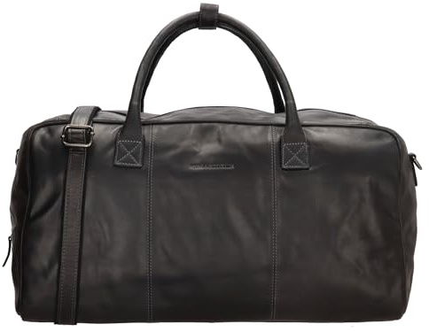 Hide & Stitches Japura Reisetasche mit Doppelgriff und Verstellbarem Schultergurt, Mehrere Staufächer, Ideal für Reisen