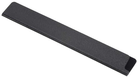 GLOKUUCA Knife Cover Sleeves - 1 Pack Knife Protector Sleeve Fits for 8 Inch Home Kitchen Knives - ABS Knife Guard Sheaths Cover - 220 x 32 mm / 8.7 x 1.3 Inch Black