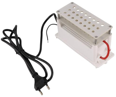 CENMEN Generador Ionizador Negativo, Ionizador, Purificador de Aire, Elimina el Humo, Polvo, Purificadores de Aire, Generador de Plasma Negativo, Enchufe Europeo